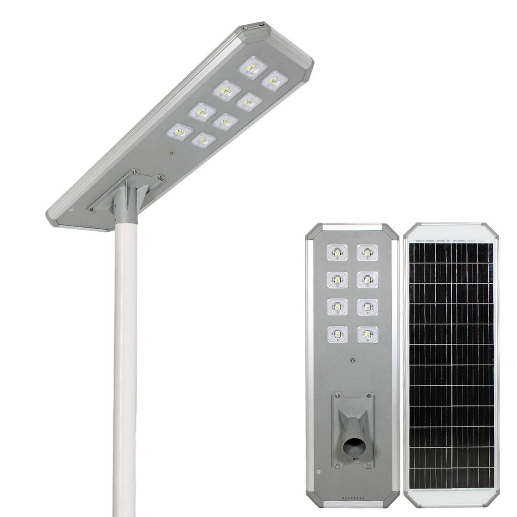 Lámpara solar todo en uno premium 60w para alumbrado público